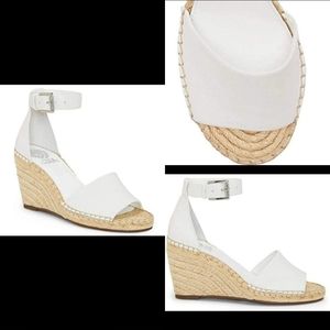Vince Camuto Leera Pure espadrille wedge sandals